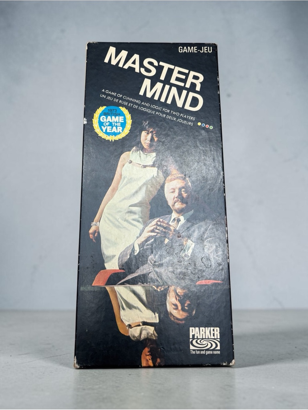 Vintage Parker Brothers Master Mind Game, A231, Complete 1970s Logic Game